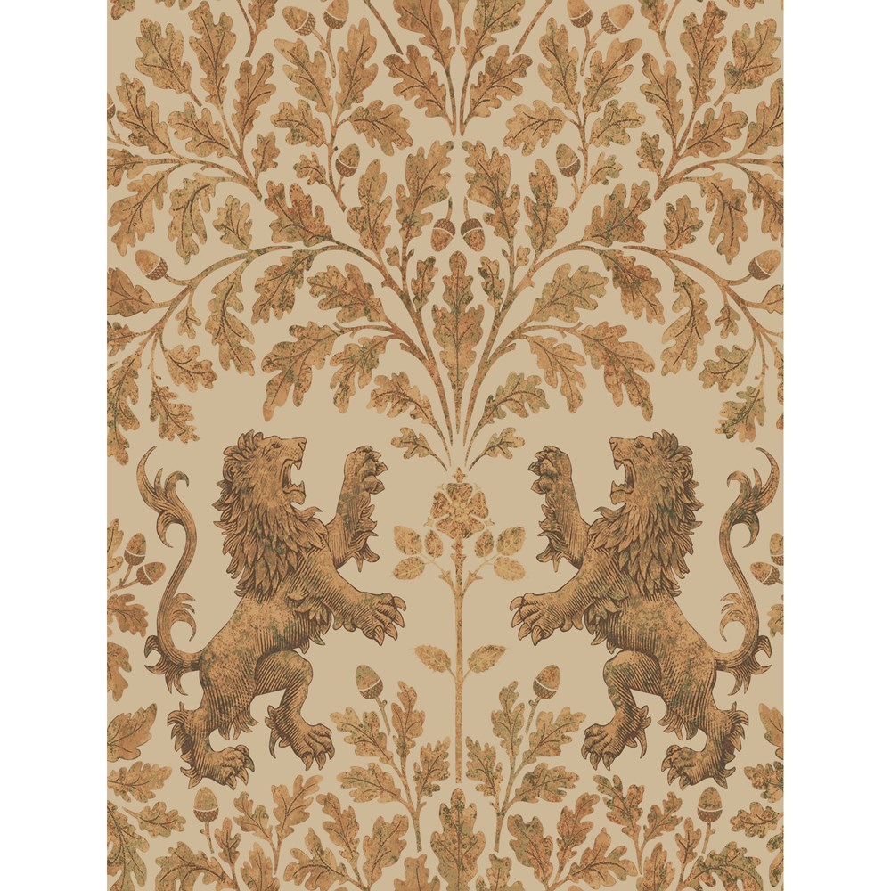 Boscobel Oak  Wallpaper 116 10037 by Cole & Son in Metallic Gold